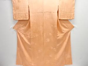 花模様小紋着物